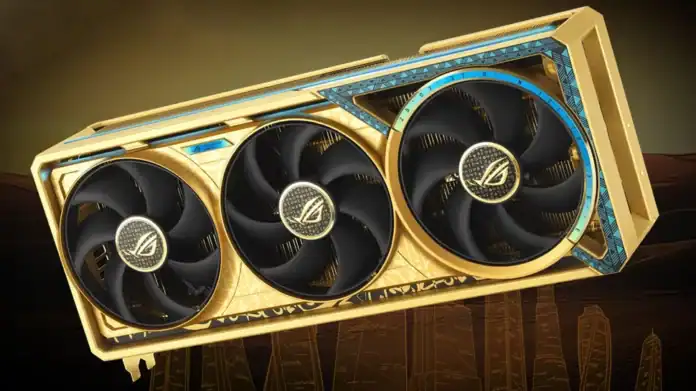 بطاقة ROG Astral RTX 5090 Dhahab Edition المطلية بالذهب تثير الجدل بسعرها الفاخر الذي يتجاوز 10,000 دولار