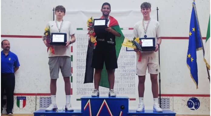 ذهبية أردنية في بطولة إيطاليا المفتوحة للسكواش تحت 17 عامًا ذهبية أردنية في بطولة إيطاليا المفتوحة للسكواش تحت 17 عامًا