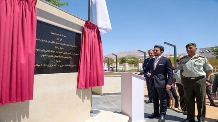 ولي العهد يدشّن مجمع العقبة الوطني للتدريب المهني ولي العهد يدشّن مجمع العقبة الوطني للتدريب المهني