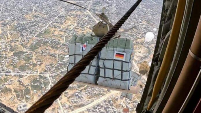 Germany Announces Humanitarian Air Bridge to Gaza via Jordan ألمانيا تعلن إقامة