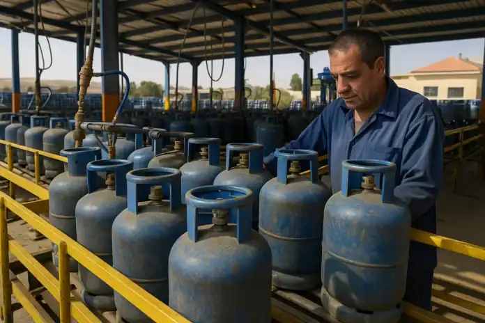 خطة أردنية لتعبئة الغاز المنزلي لسوريا بـ40 ألف أسطوانة يومياً خطة أردنية لتعبئة الغاز المنزلي لسوريا بـ40 ألف أسطوانة يومياً