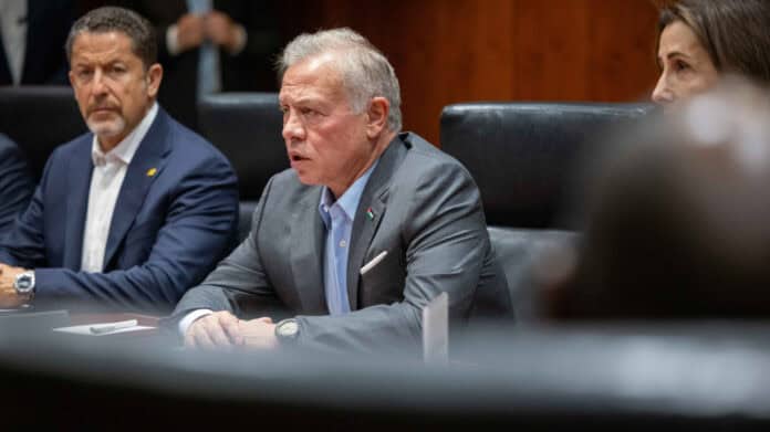 الملك عبدﷲ الثاني يبرز فرص الاستثمار في الأردن خلال زيارته لصندوق كالبرز في كاليفورنيا