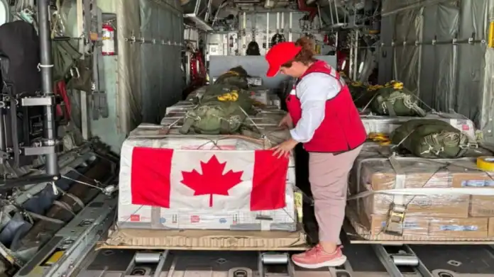 كندا تشكر الأردن على دعمه في إيصال المساعدات الإنسانية إلى غزة كندا تشكر الأردن على دعمه في إيصال المساعدات الإنسانية إلى غزة