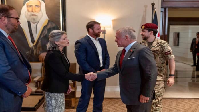 King Affirms Jordan's Rejection of Israeli Statements on Greater Israel الملك يؤكد رفض الأردن للتصريحات الإسرائيلية حول