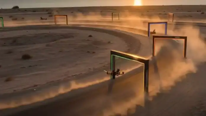 انطلاق المرحلة الثانية من سباق الطائرات المسيرة في البحر الميت انطلاق المرحلة الثانية من سباق الطائرات المسيرة في البحر الميت