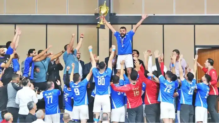 نادي السلط يحرز لقب دوري الدرجة الأولى لكرة اليد للمرة الثانية تواليًا نادي السلط يحرز لقب دوري الدرجة الأولى لكرة اليد للمرة الثانية تواليًا