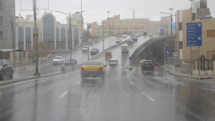 طقس الأردن بارد أمطار صقيع