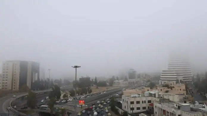 طقس بارد وضباب الجمعة بالأردن
