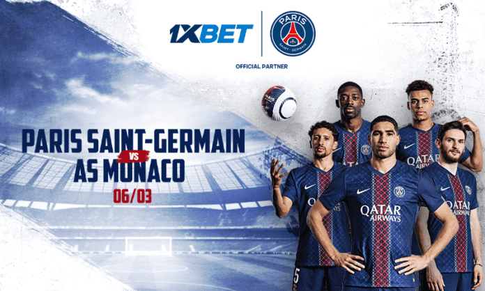 قمة باريس سان جيرمان وموناكو بتحليل 1xBet
