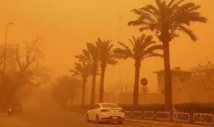 تحذير من عاصفة غبارية وتدنٍ في الرؤية بالأردن