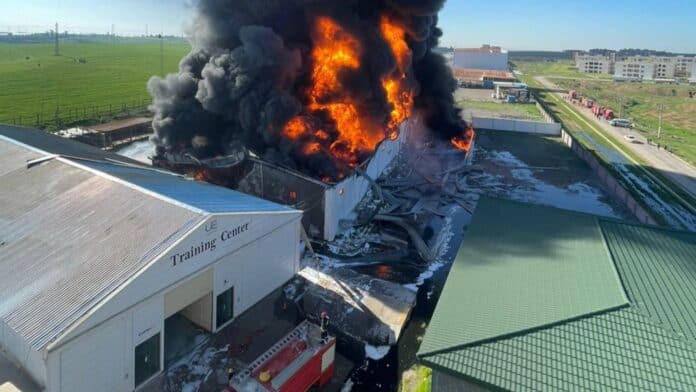 هجوم مسيّرات على مستودعات نفط في أربيل