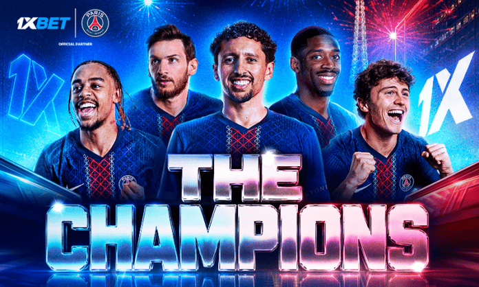 فوز باريس سان جيرمان بالدوري الفرنسي واحتفالات اللقب تحليل 1xBet
