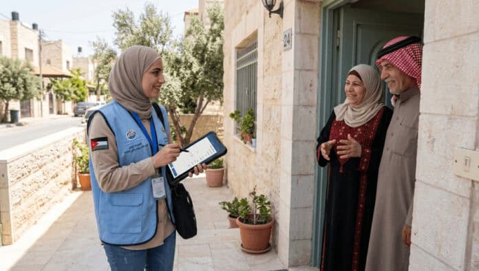 تعداد الأردن 2026 يقترب من إنجاز 68% من أعمال الحصر