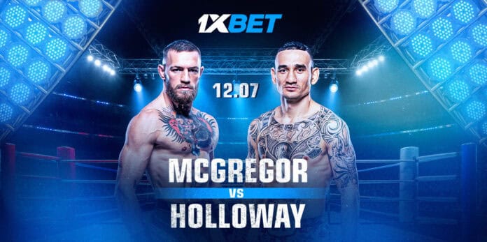 UFC 329 عودة ماكغريغور 1xBet