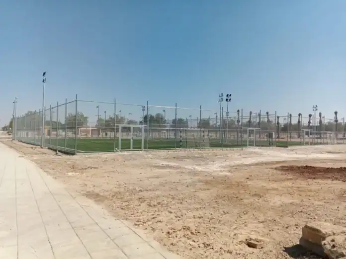افتتاح ملاعب رياضية جديدة في كورنيش البحر الميت