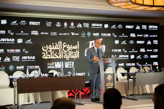 مقاتلون ونجوم عالميون في أسبوع الأردن للفنون القتالية المختلطة